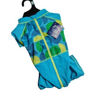 Youly Dog Medium Cool To Touch Rash Guard Swimsuit With UV Protection